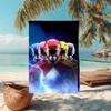 1pc Mighty Morphin Power Rangers2 Beach Towel, Comfortable and Thick, and Swimming/Bath/Picnic/Camping Towel, Suitable for Seaside Beaches