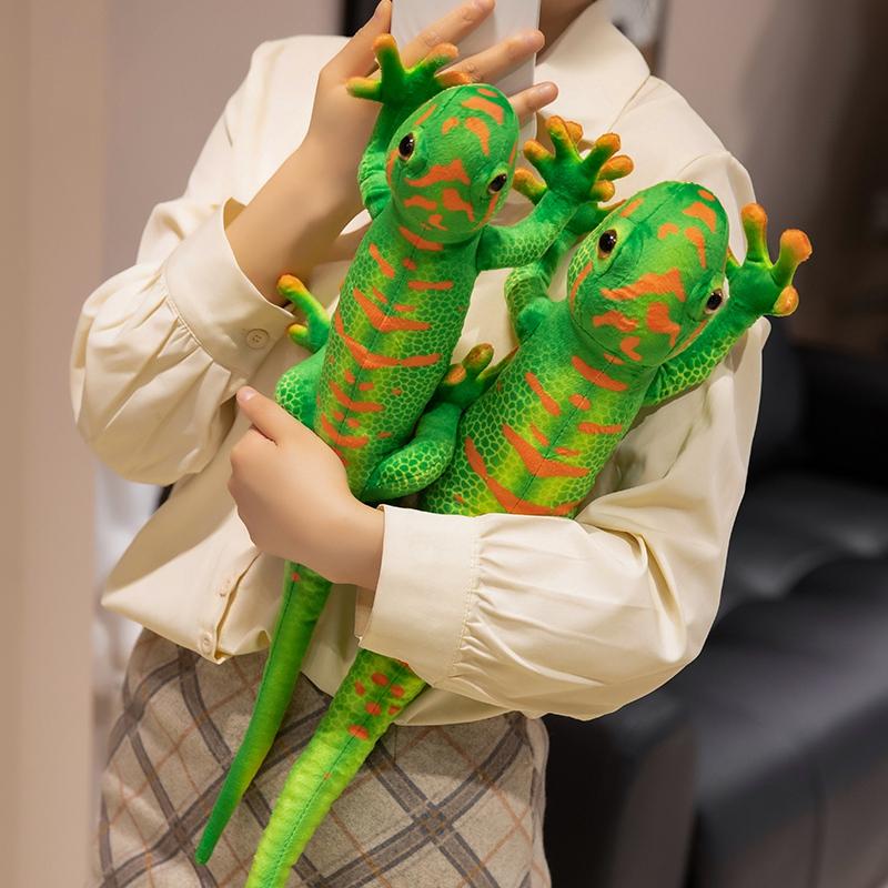 Hochwertig 55/65cm Hochwertig Simuliert Erstklassig Bunt Hoher Standard Gecko Hoher Standard Plüsch Erstklassig Kissen Überlegene Klasse Lieblich
