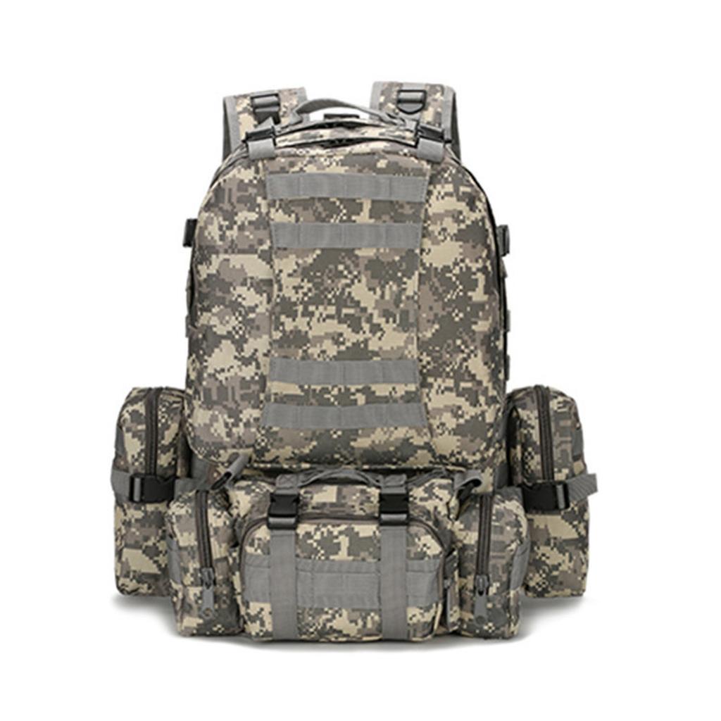 50L  Backpack Outdoor Camping hiking Backpack Large Capacity Storage Combination Rucksacks 4 in 1 Backpack