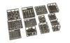 Very Corporation Imperial Japanese Navy Heavy Cruiser Atago Detail Parts Set for Plastic Model Kit BELBV350905UP Fire/Beaver 1/350 (Ship)