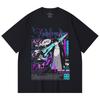 230 g/m² 100% Baumwolle Solo Leveling V1 Arise Print Unisex Schweres Baumwoll-T-Shirt