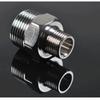 Bathroom Shower Extender Stainless Steel Shower Hose Extension Pipe Universal Hose Extender Coupler Plumbing Fittings