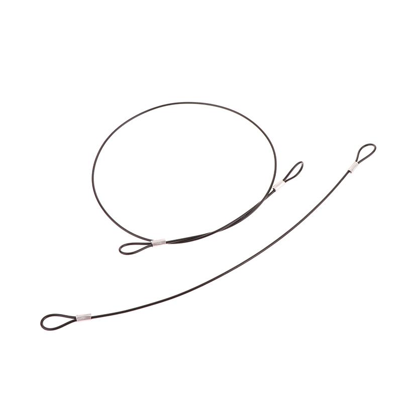 30/60Cm Protable Safety Strap Stainless Steel Lanyard Cord Wrist String Hand With Long Curved Screw For Sport Camera Accessories