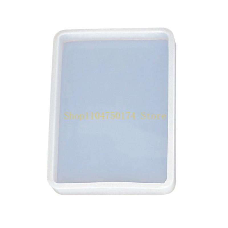 Molde Retangular Quadrado Oval Redondo de Resina Molde de Silicone Epóxi Cristal Joia DIY Pingente Bandeja de Armazenamento Fundição DIY melhor venda