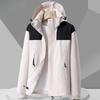 Nouvelle veste fine imperméable pour femmes, sports et plein air, avec capuche amovible