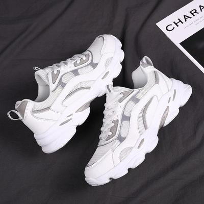 Scarpe platform scarpe dad scarpe da corsa in rete traspirante suola morbida leggerezza aumento altezza interna scarpe casual da viaggio autunno