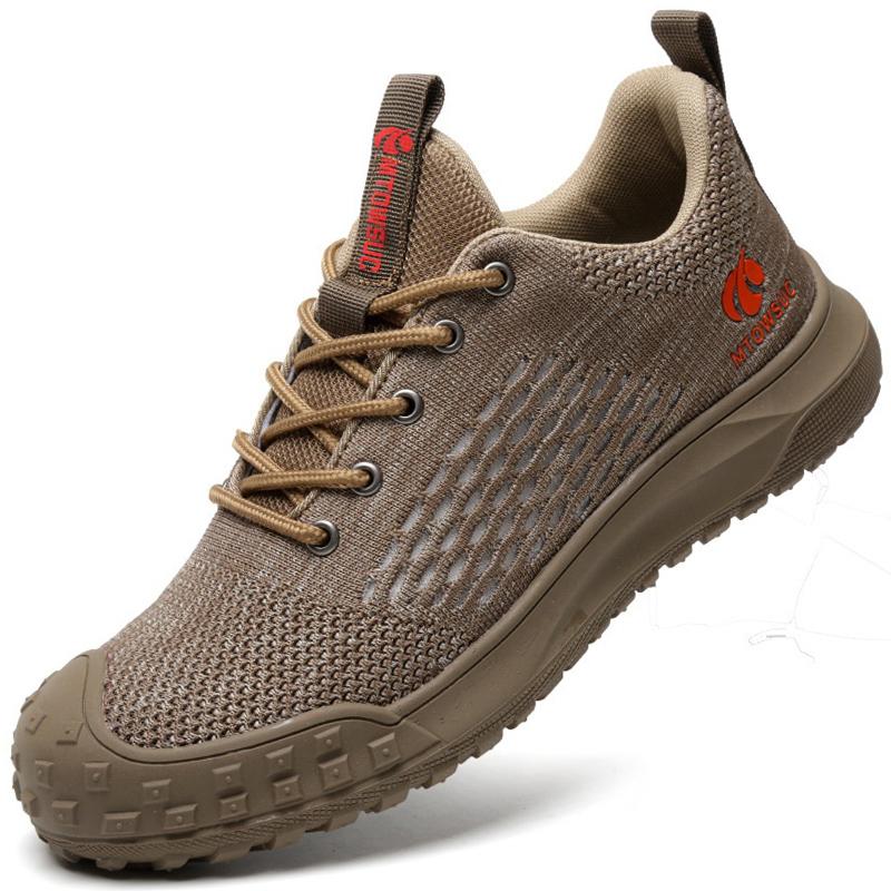 

Легке робоче взуття Чоловічі дихаючі робочі кросівки Чоловіче спортивне захисне взуття зі сталевим носком Захисні черевики Взуття чоловіче 43