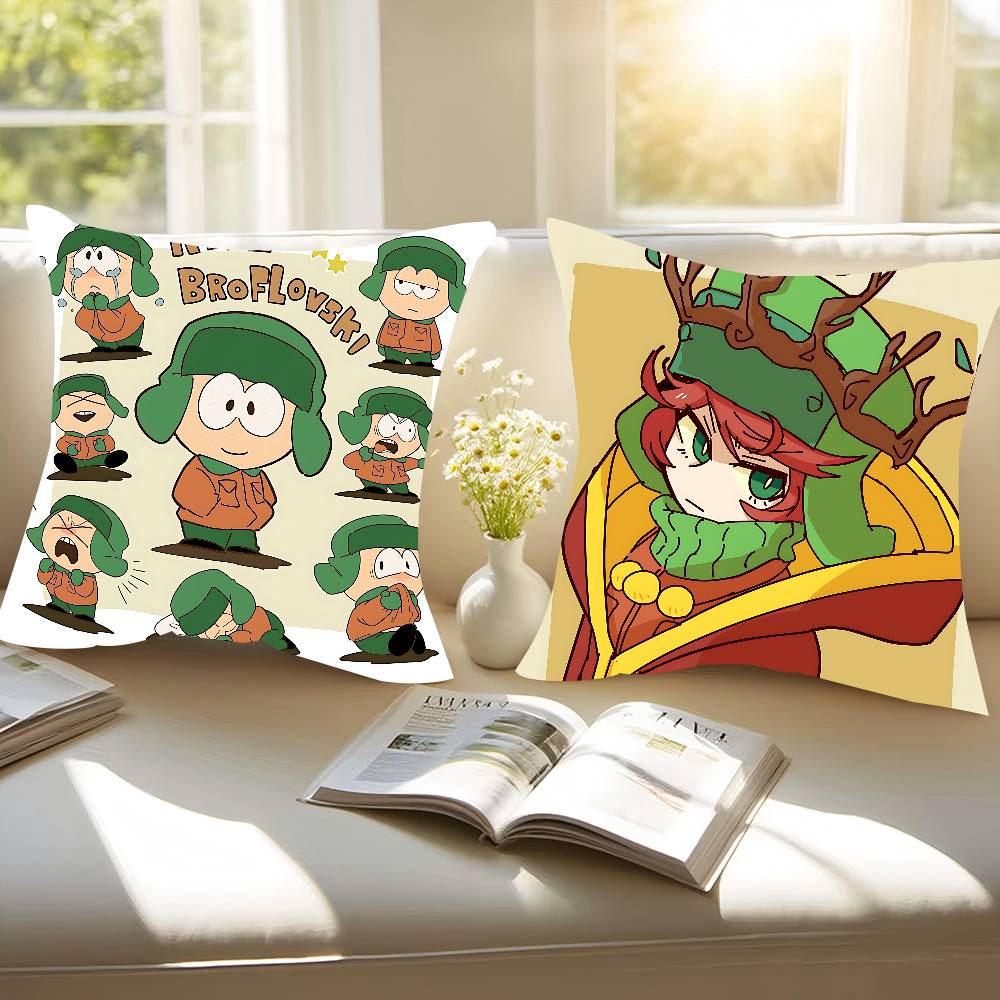 South Park K-Kyle Pillowcase Toon Gift Cushion Cover Bedroom Home Sofa Chair Seat Decor Pillow Case