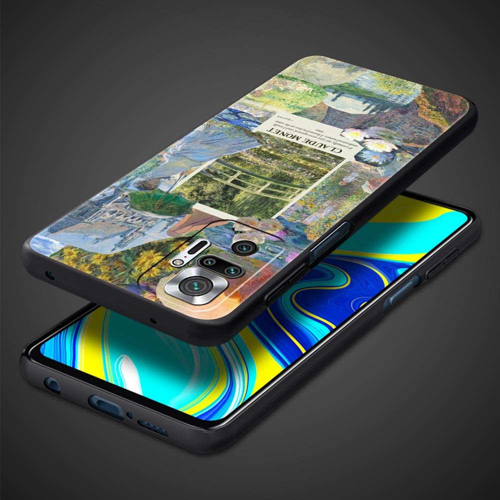 Claude Monet Art Phone Case For Xiaomi Redmi Note 14 13 5G 10 11 12 Pro Plus 4G 14C 13C 12C 10C Black Cover