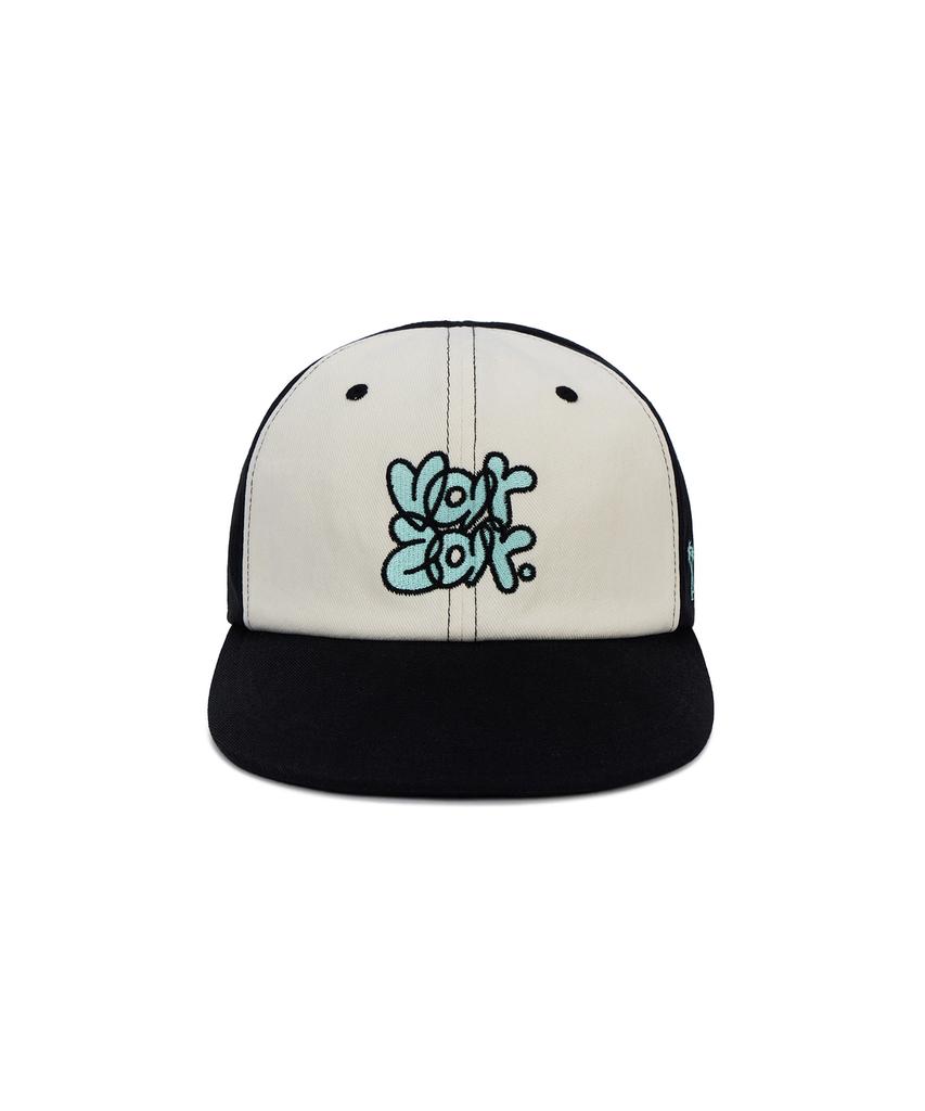 Bajal Graffiti Two-Tone Ordinary Ball Cap Black