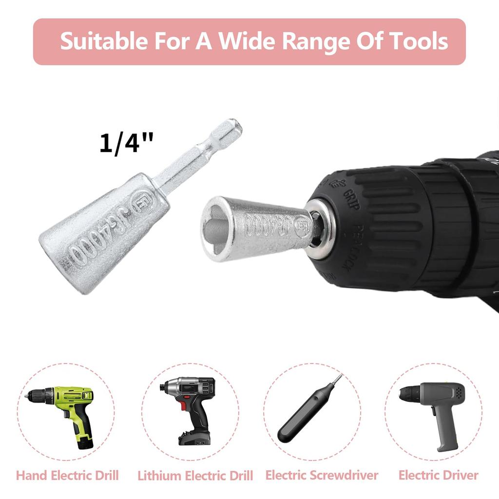 Upgraded Wire Twister Tool for Wire Connector Wire Twist Stripping Tool for Professional Electrician Wire Nut Wire Connector Socket Drills, Driver,