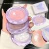 Translucent Star Shimmer Highlighter Palette - Pearlescent Face Brightening & Under Eye Glitter Contour