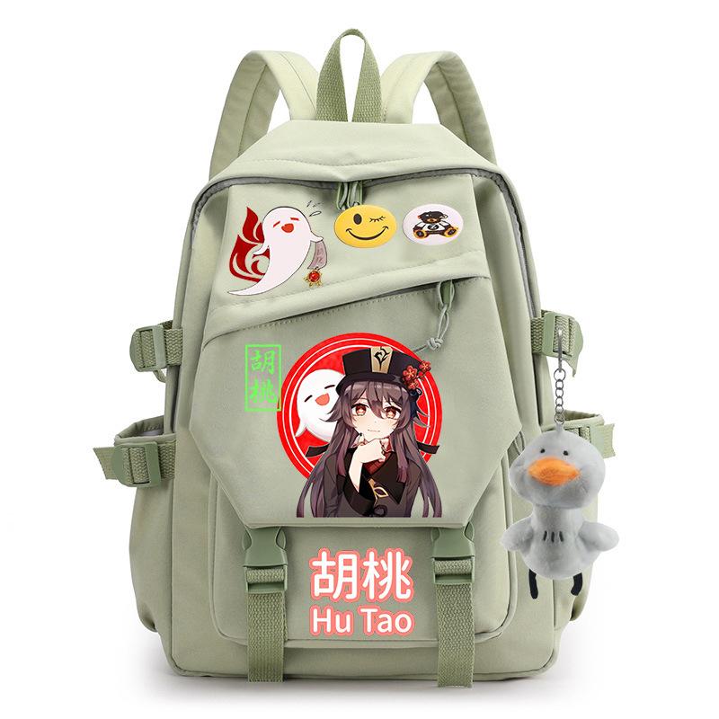 Design Student Large-capacity Backpack Girls Trendy Youth Travel Yuanshen Schoolbag