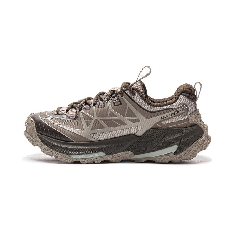 Li-Ning CF Su Yijie 2.0 Unisex Low Top Hiking Shoes Brown AHTV039-4 37