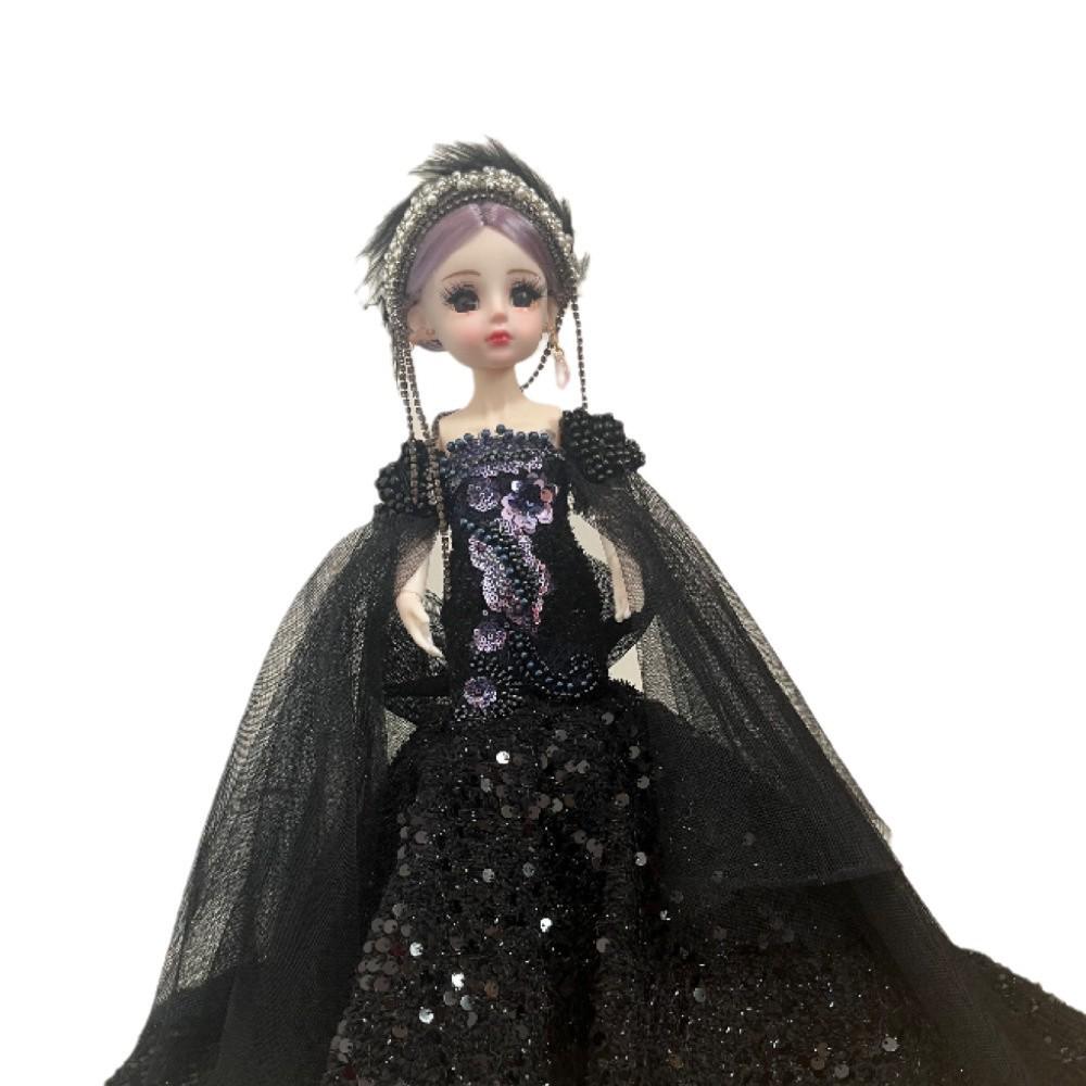 

Высококачественная кукла русалка ручной работы: Идеальный подарок и предмет коллекционирования чёрный