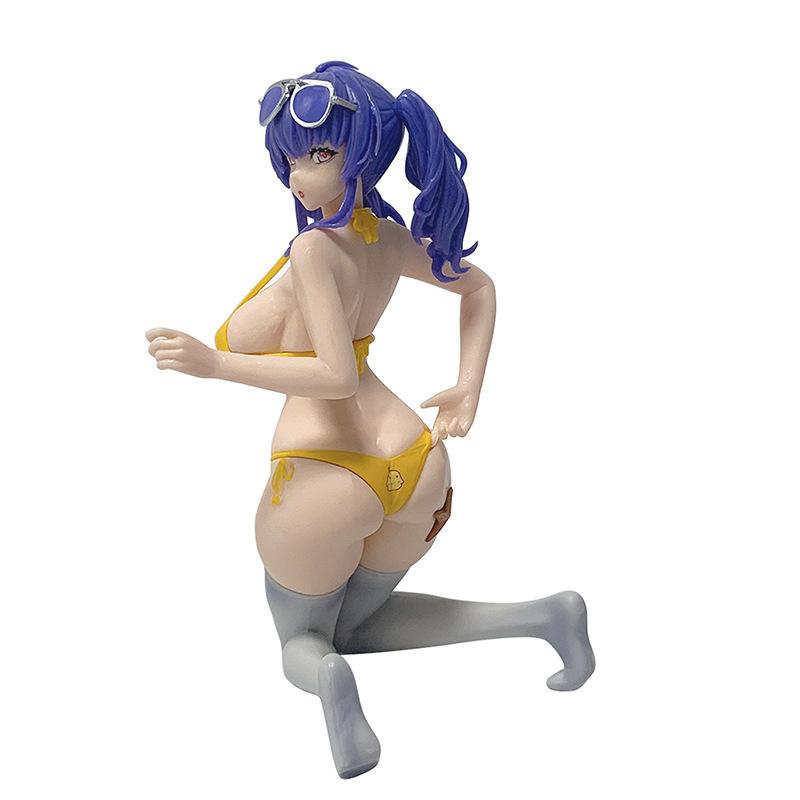 2pcs 16CM Azur Lane Pola Figure 1/7 Seaside Coincidence Ver Swimsuit Model Toy Gift Collection Action Figure PVC