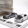 HCMF2 In Stock 1:64 Model 1 Fh Toyota Jzx100 Mk6 Chaser Simulation Alloy Miniature Die-Casting Car Models Customized Receive Toys Gift