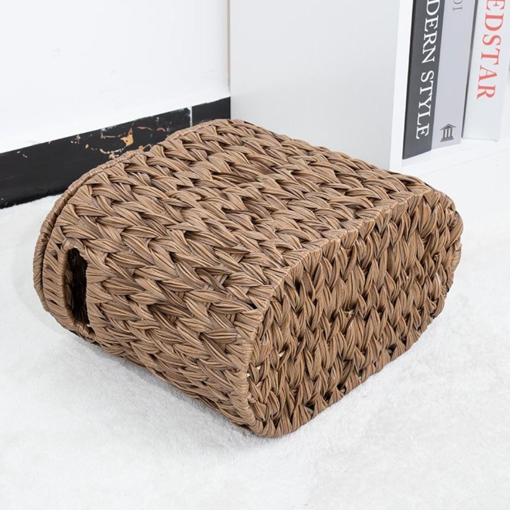 Large Capacity Toilet Paper Basket Flip Top Sundries Storage Box Storage Basket for Kitchen