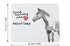 Akhal-Teke - mouse pad com estampa, mouse pad personalizado com um cavalo, gadget exclusivo para um trabalhador de escritório da marca Art-Dog