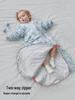 Wool & Ginger Baby Sleeping Bag: All-Season, Temperature-Control, Anti-Kick Quilt for Newborns