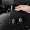 Car Back Seats Hook Rear Seats Hook Automotive Headrest Hooks Heavy Duty Double Hook Car Interior Organizer Accessories