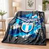 Lazio FC Printed Flannel Blanket Warm Comfort Bed Throw For Indoor Home Decoration