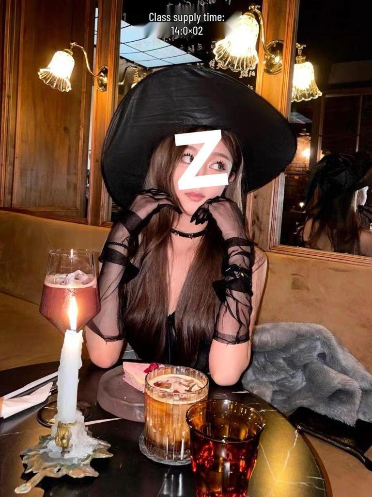 2025 New Sleeping Beauty Witch Hat - Adult Halloween Cosplay Costume Accessory