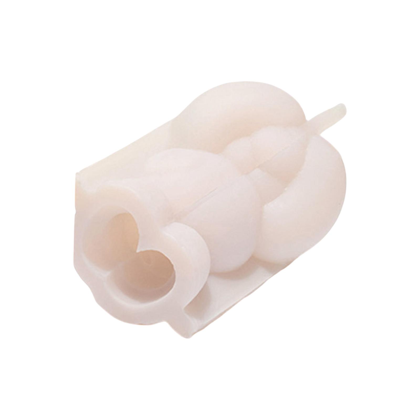 

Модная прочная силиконовая форма в виде медведя для изготовления свечей и мыла, шоколадной помадки, домашнего декора, подарков