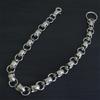 Biker-Decor Skull Wallet Chain with Hook Snap Closure Punk Skull Trouser Chain Hip-hop Cool Style Pant Chain Ornament