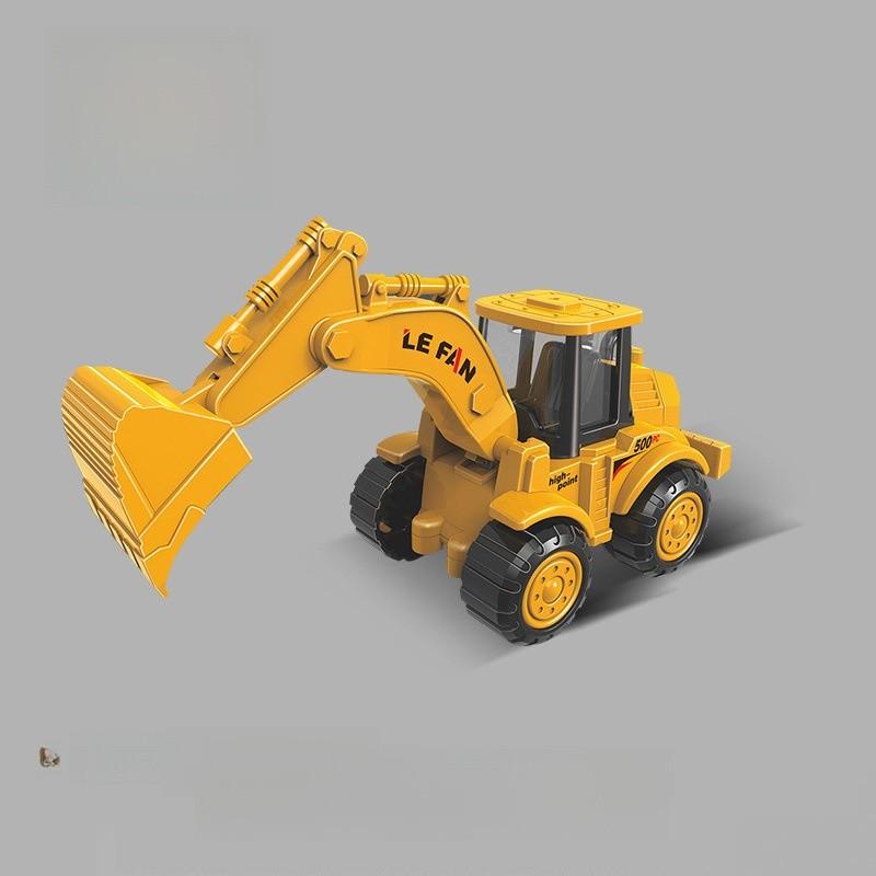 Inertia Construction Vehicles Set With Moving Joints For Kids Learning And Play