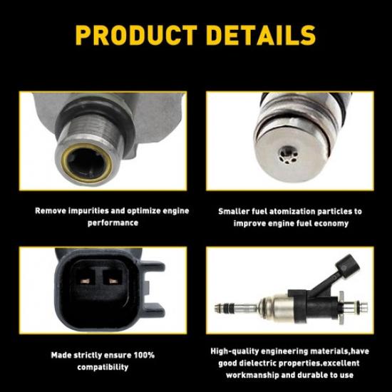 Set Of 8 Injectors Fuel For 2014-17 Chevrolet Silverado GMC Sierra 1500 5.3L V8