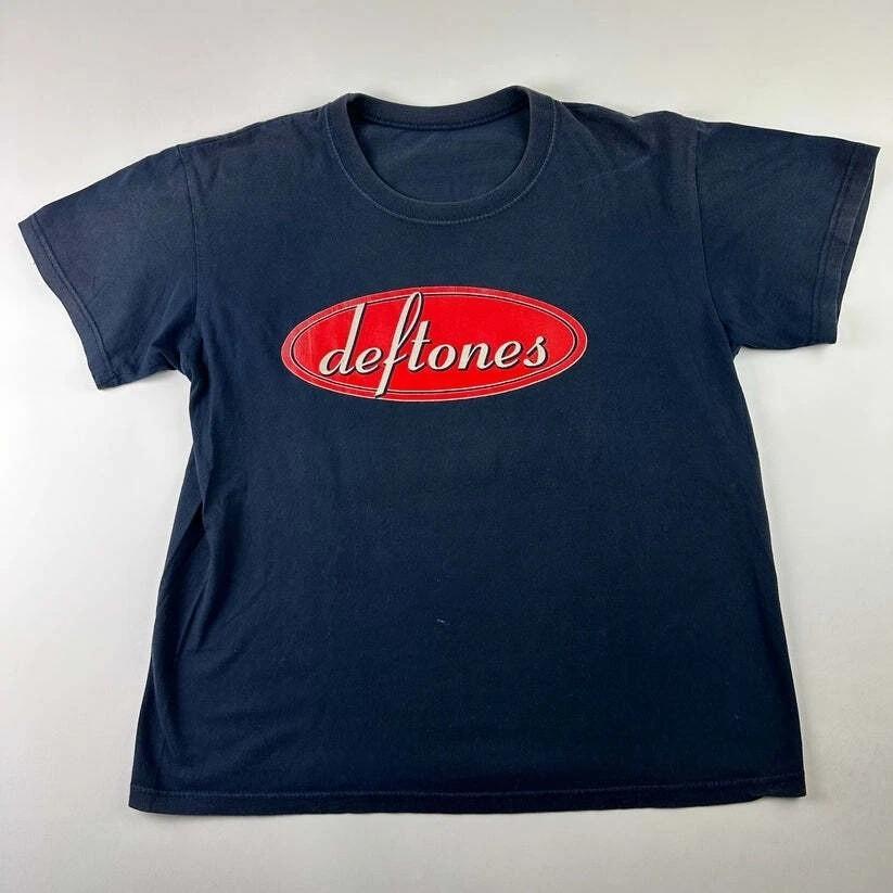 Rare 2000s Deftones Band Classic style Black Unisex T shirt Reprint S-5XL WA4037 S