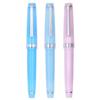 Ranvi Jinhao 82 Acrylic Fountain Pens with Iridium Fine Ink Classic Design In Light and Smooth Writing 3-Pack Nib, Converter, Blue, Blue, Pink,