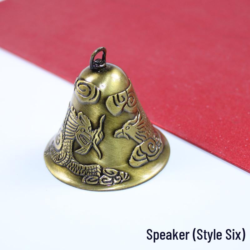 Antikes Drachen-Windspiel Glockenornament für Feng Shui