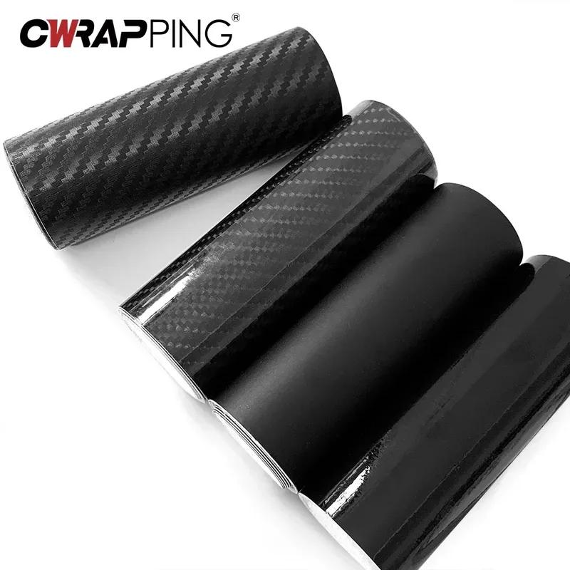 3/5/7/10cm Glossy Black Car Sticker Anti Scratch Waterproof Tape Auto Door Sill Window Protector Strip Film for Car Accessories