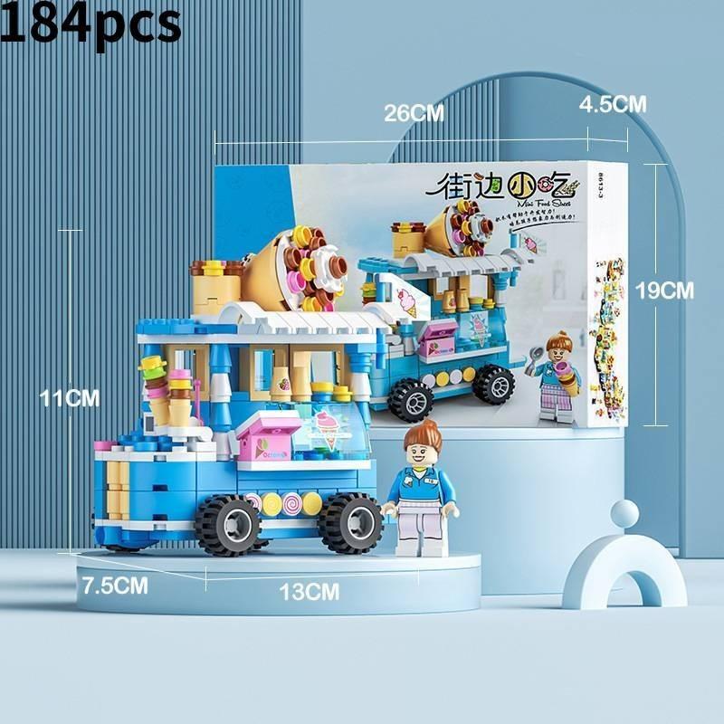 High-quality Abs Plastic Building Blocks Compatible With City Street Scene