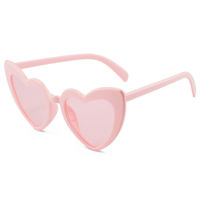 2022 Heart-shaped European & American Style Women's Fashion Slimming Sunglasses