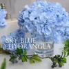 1Pcs DIY Artificial Flower Decoration Vase Flowers Colorful Decorative Flower Wedding Party Luxury Artificial Hydrangea Silk