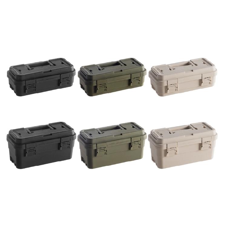 Tool Storage Box Pouch PP Material With Secure Lock Internal Dividers Medium 6.5L Small 4L Capacities Organized Solution