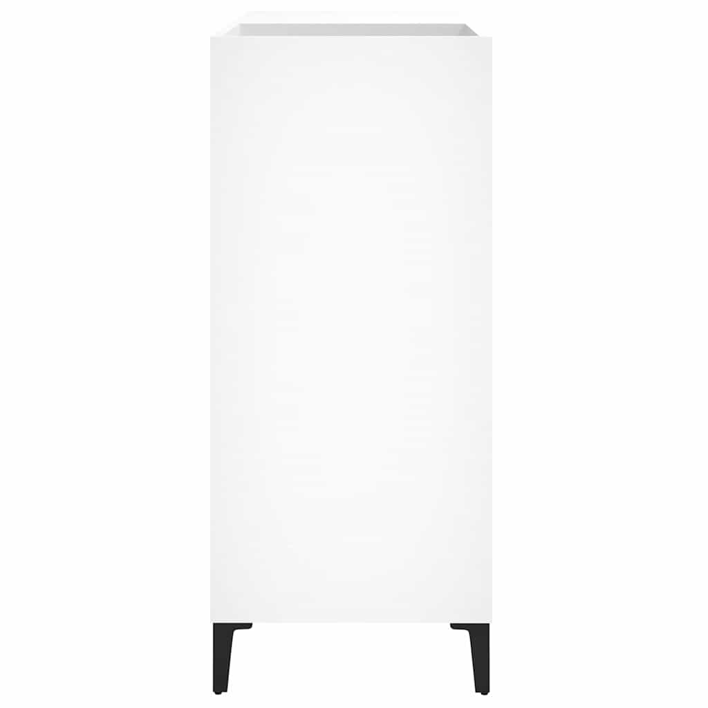 Vidaxl Board Cabinet, White, 84.5X38X89 Cm, Wood-Based Material
