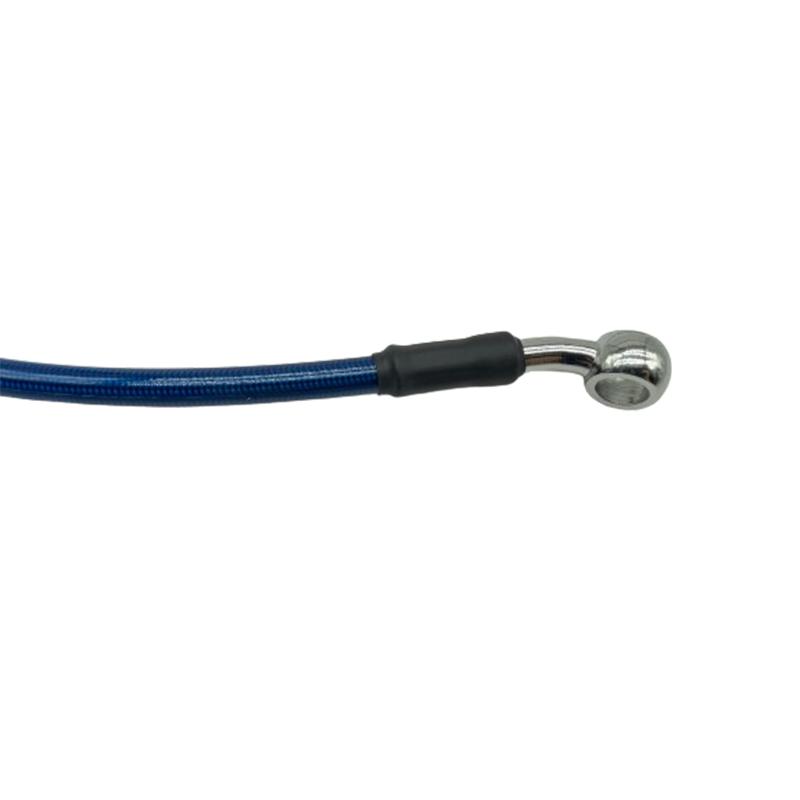 300mm-2200mm Motorcycle Hydraulic Brake Hose Line Cable 28°-90° Banjo For Suzuki Kawasaki Yamaha Honda Pipe Braided Oil Hose
