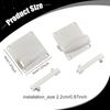 2x Servo Covering Plate Easy Installation High Performance Professional Spare Parts for RC Fixed