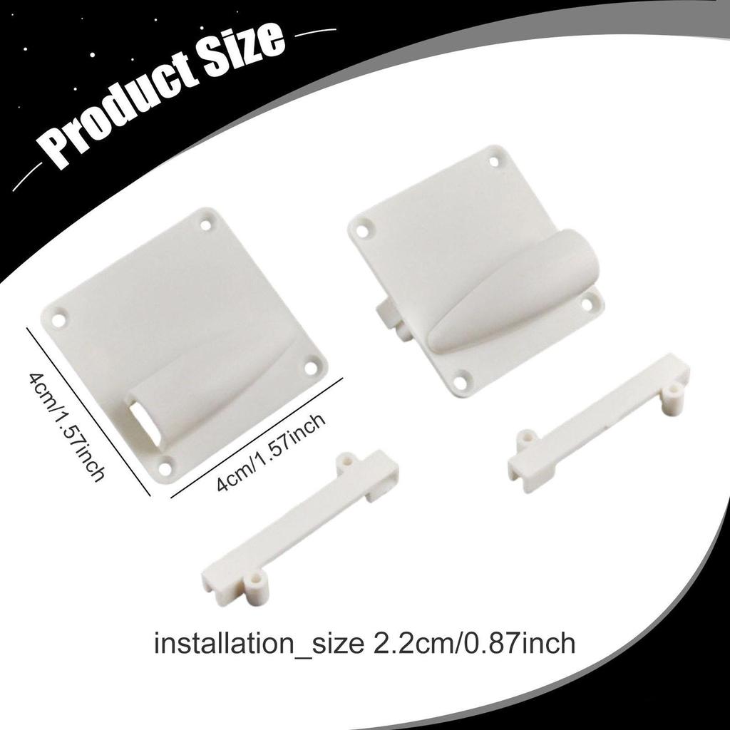 2x Servo Covering Plate Easy Installation High Performance Professional Spare Parts for RC Fixed