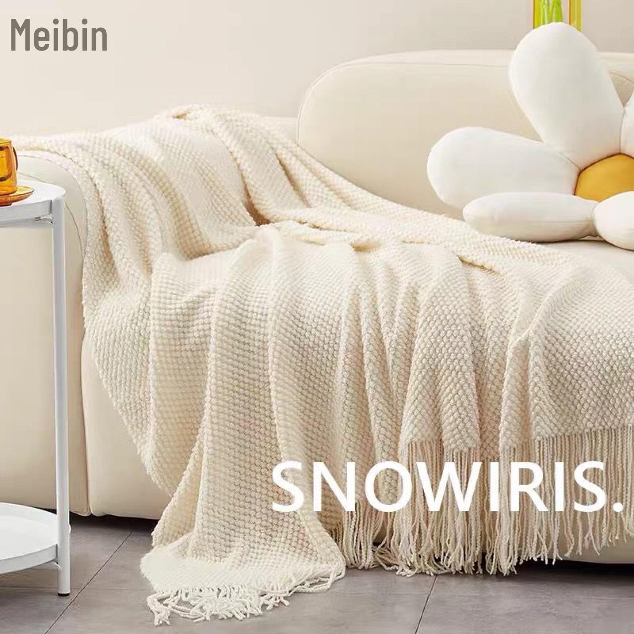 Wool Sofa Blanket, Office Nap & Air Conditioning Cover, Shawl, Bed Throw, Guesthouse Décor, Bed End Towel. 120x170 cm серый
