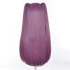 Purple Long Full Wig with Wig Perfect for Character Comic Market School and Cultural Wig, Heat-Resistant, Net, Cosplay, Events, Halloween, Festivals,