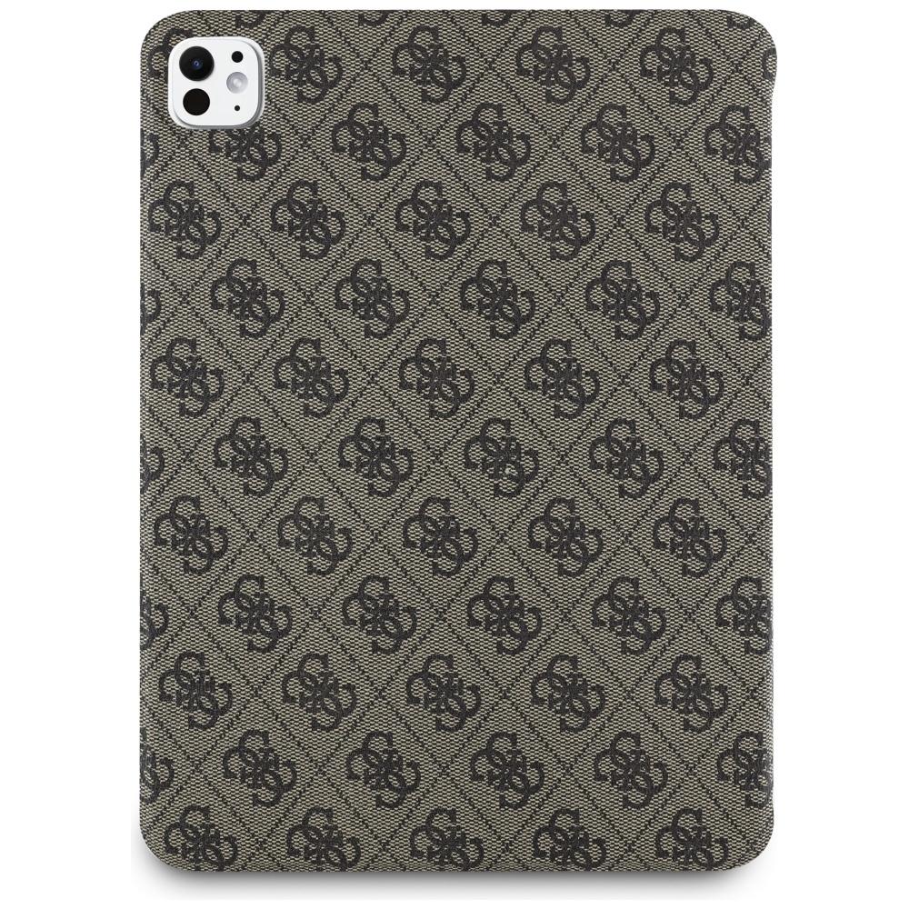 Pokrowiec do iPad Pro 11 2024 Guess z klapką Magnetic Brązowy