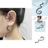 Stunning Long Snake Shaped Earrings No Piercing Required Fashionable Street Jewelry