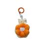 Cute Plush Flower Pom Pom Keychains - Charms for Backpacks and Bags