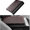 Center Console Cover for Toyota RAV4 2026 Accessories Thickened Armrest Cover Middle Console Lid Cover Protector Leather Cushion Pad for RAV4 (Red