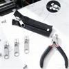 Zipper Repair Kit Sewing with Pliers Replacement DIY Zipper Fastener